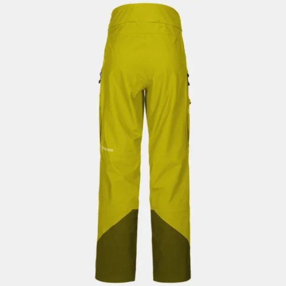 Brand New Ortovox 3L DEEP SHELL PANTS in "Dirty Daisy" Women's Ski Snowboard - Picture 4 of 4